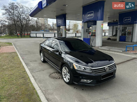 Черный Фольксваген Пассат, объемом двигателя 1.8 л и пробегом 166 тыс. км за 14000 $, фото 1 на Automoto.ua