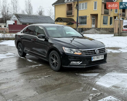 Черный Фольксваген Пассат, объемом двигателя 1.8 л и пробегом 288 тыс. км за 12600 $, фото 1 на Automoto.ua