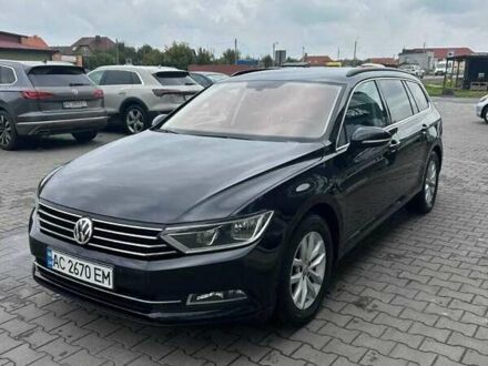 Черный Фольксваген Пассат, объемом двигателя 1.97 л и пробегом 212 тыс. км за 15000 $, фото 1 на Automoto.ua