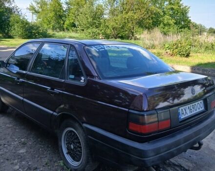 Фиолетовый Фольксваген Пассат, объемом двигателя 1.8 л и пробегом 444 тыс. км за 1800 $, фото 2 на Automoto.ua