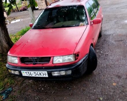 Красный Фольксваген Пассат, объемом двигателя 1.9 л и пробегом 385 тыс. км за 1500 $, фото 2 на Automoto.ua