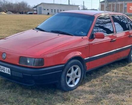Красный Фольксваген Пассат, объемом двигателя 1.98 л и пробегом 380 тыс. км за 2500 $, фото 1 на Automoto.ua