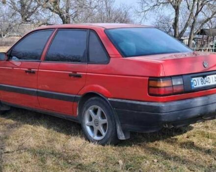 Красный Фольксваген Пассат, объемом двигателя 2 л и пробегом 380 тыс. км за 2100 $, фото 1 на Automoto.ua