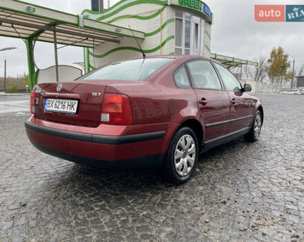 Красный Фольксваген Пассат, объемом двигателя 1.8 л и пробегом 246 тыс. км за 3299 $, фото 5 на Automoto.ua
