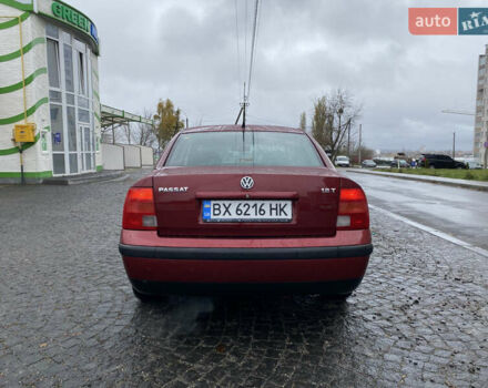 Красный Фольксваген Пассат, объемом двигателя 1.8 л и пробегом 246 тыс. км за 3299 $, фото 6 на Automoto.ua