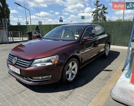 Красный Фольксваген Пассат, объемом двигателя 2.48 л и пробегом 280 тыс. км за 10400 $, фото 6 на Automoto.ua