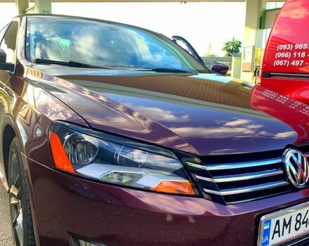 Красный Фольксваген Пассат, объемом двигателя 2.5 л и пробегом 210 тыс. км за 8500 $, фото 1 на Automoto.ua