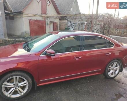 Красный Фольксваген Пассат, объемом двигателя 1.97 л и пробегом 171 тыс. км за 12200 $, фото 1 на Automoto.ua