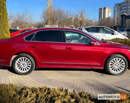 Красный Фольксваген Пассат, объемом двигателя 1.8 л и пробегом 143 тыс. км за 14000 $, фото 7 на Automoto.ua