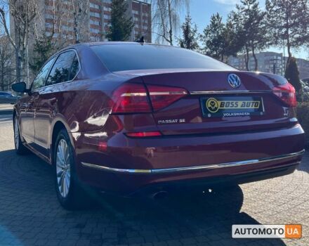 Красный Фольксваген Пассат, объемом двигателя 1.8 л и пробегом 143 тыс. км за 14000 $, фото 4 на Automoto.ua