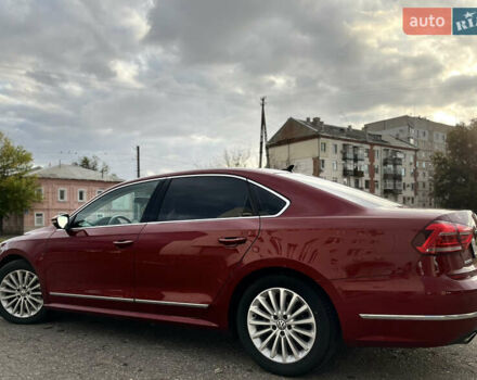 Красный Фольксваген Пассат, объемом двигателя 1.8 л и пробегом 121 тыс. км за 14000 $, фото 8 на Automoto.ua
