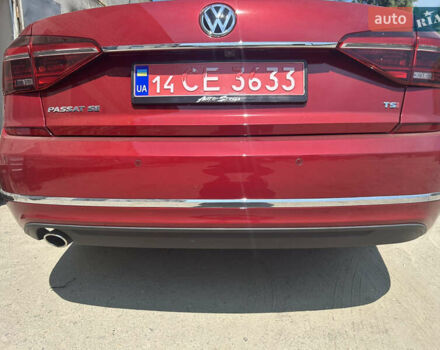 Красный Фольксваген Пассат, объемом двигателя 2 л и пробегом 39 тыс. км за 17500 $, фото 5 на Automoto.ua