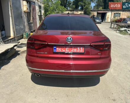 Красный Фольксваген Пассат, объемом двигателя 2 л и пробегом 39 тыс. км за 17500 $, фото 1 на Automoto.ua