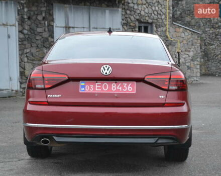 Красный Фольксваген Пассат, объемом двигателя 2 л и пробегом 144 тыс. км за 12999 $, фото 17 на Automoto.ua
