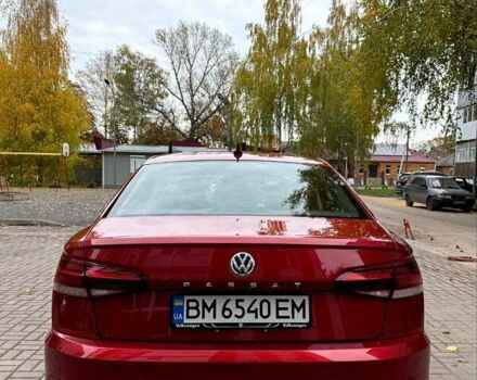 Фольксваген Пассат 2021 у Ромнах на Automoto.ua Червоний Фольксваген Пассат, об'ємом двигуна 1.98 л та пробігом 43 тис. км за 21600 $, фото 7 на Automoto.ua