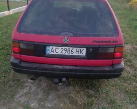 Червоний Фольксваген Пассат, об'ємом двигуна 1.9 л та пробігом 325 тис. км за 2300 $, фото 3 на Automoto.ua