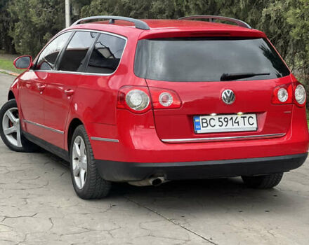 Красный Фольксваген Пассат, объемом двигателя 1.6 л и пробегом 290 тыс. км за 5000 $, фото 1 на Automoto.ua