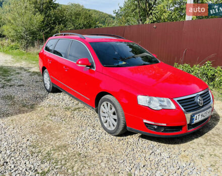 Красный Фольксваген Пассат, объемом двигателя 2 л и пробегом 255 тыс. км за 6100 $, фото 1 на Automoto.ua
