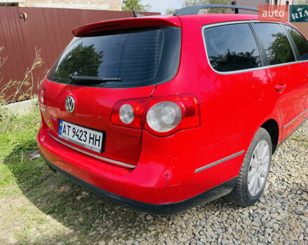 Красный Фольксваген Пассат, объемом двигателя 2 л и пробегом 255 тыс. км за 6100 $, фото 3 на Automoto.ua