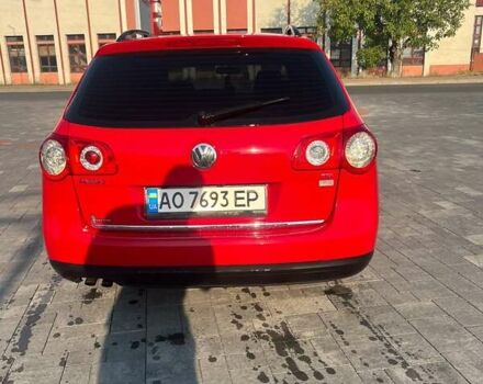 Красный Фольксваген Пассат, объемом двигателя 1.9 л и пробегом 200 тыс. км за 6000 $, фото 2 на Automoto.ua