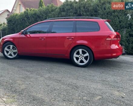 Красный Фольксваген Пассат, объемом двигателя 2 л и пробегом 205 тыс. км за 9450 $, фото 3 на Automoto.ua
