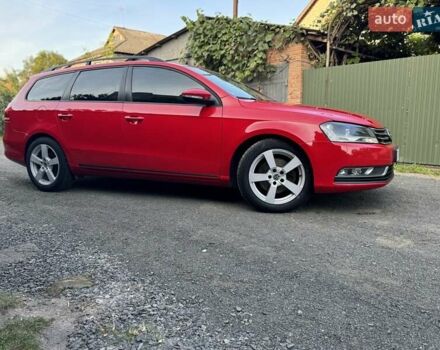 Красный Фольксваген Пассат, объемом двигателя 2 л и пробегом 205 тыс. км за 9450 $, фото 7 на Automoto.ua