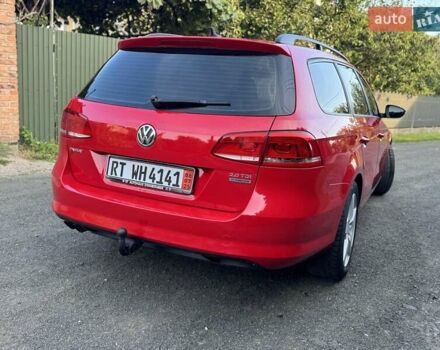 Красный Фольксваген Пассат, объемом двигателя 2 л и пробегом 205 тыс. км за 9450 $, фото 5 на Automoto.ua