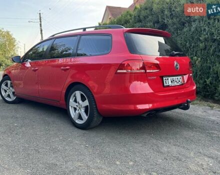 Красный Фольксваген Пассат, объемом двигателя 2 л и пробегом 205 тыс. км за 9450 $, фото 11 на Automoto.ua