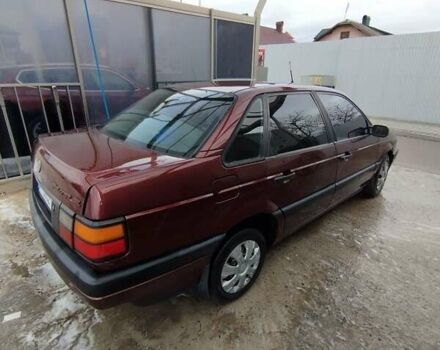 Красный Фольксваген Пассат, объемом двигателя 2 л и пробегом 255 тыс. км за 1450 $, фото 1 на Automoto.ua