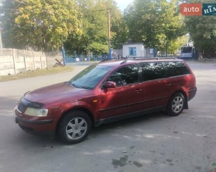 Красный Фольксваген Пассат, объемом двигателя 1.9 л и пробегом 320 тыс. км за 3324 $, фото 1 на Automoto.ua