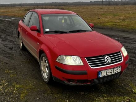 Червоний Фольксваген Пассат, об'ємом двигуна 1.9 л та пробігом 390 тис. км за 1650 $, фото 1 на Automoto.ua