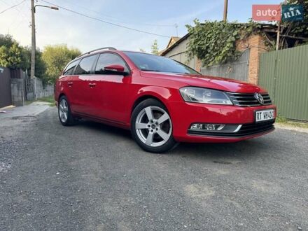 Красный Фольксваген Пассат, объемом двигателя 2 л и пробегом 205 тыс. км за 9450 $, фото 1 на Automoto.ua