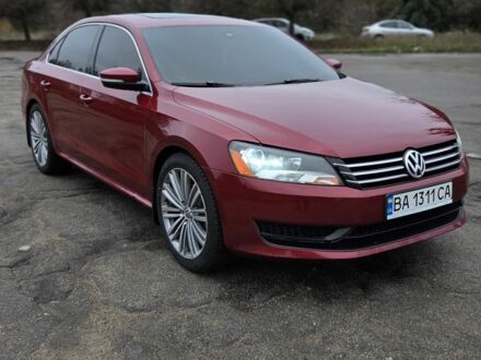 Красный Фольксваген Пассат, объемом двигателя 2 л и пробегом 187 тыс. км за 11300 $, фото 1 на Automoto.ua