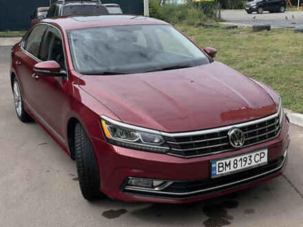 Фольксваген Пассат 2016 в Сумах на Automoto.ua Красный Фольксваген Пассат, объемом двигателя 1.8 л и пробегом 95 тыс. км за 15000 $, фото 1 на Automoto.ua