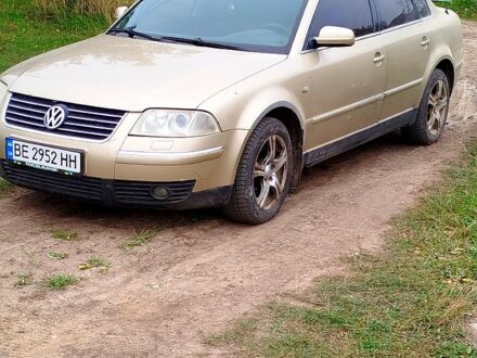 Фольксваген Пассат 2003 в Очакове на Automoto.ua Желтый Фольксваген Пассат, объемом двигателя 1.9 л и пробегом 390 тыс. км за 3500 $, фото 1 на Automoto.ua