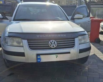 Серый Фольксваген Пассат, объемом двигателя 1.9 л и пробегом 344 тыс. км за 4800 $, фото 2 на Automoto.ua