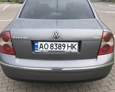 Серый Фольксваген Пассат, объемом двигателя 1.8 л и пробегом 273 тыс. км за 5200 $, фото 8 на Automoto.ua