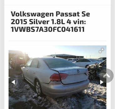 Сірий Фольксваген Пассат, об'ємом двигуна 1.8 л та пробігом 132 тис. км за 13500 $, фото 16 на Automoto.ua