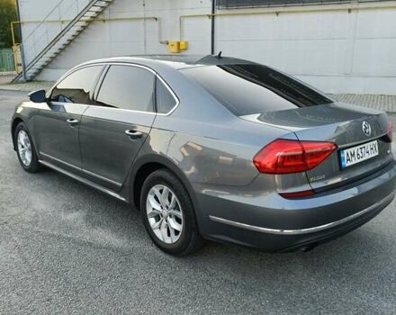 Фольксваген Пассат 2015 в Житомире на Automoto.ua Серый Фольксваген Пассат, объемом двигателя 1.8 л и пробегом 185 тыс. км за 11500 $, фото 11 на Automoto.ua