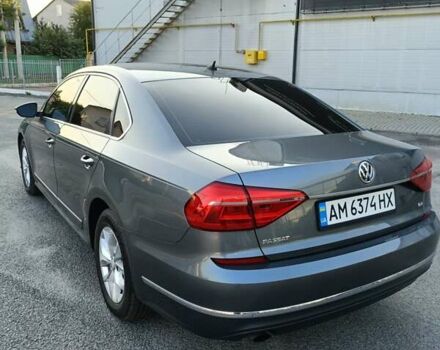 Фольксваген Пассат 2015 в Житомире на Automoto.ua Серый Фольксваген Пассат, объемом двигателя 1.8 л и пробегом 185 тыс. км за 11500 $, фото 9 на Automoto.ua