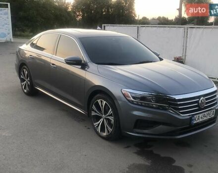 Серый Фольксваген Пассат, объемом двигателя 2 л и пробегом 121 тыс. км за 21500 $, фото 1 на Automoto.ua