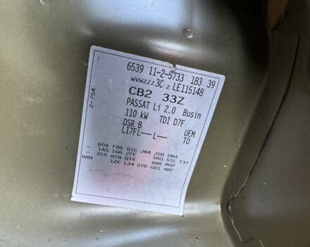 Серый Фольксваген Пассат, объемом двигателя 2 л и пробегом 181 тыс. км за 24900 $, фото 31 на Automoto.ua