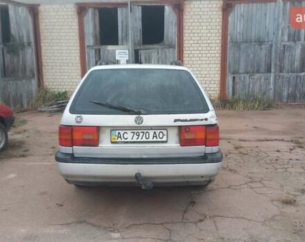 Серый Фольксваген Пассат, объемом двигателя 1.9 л и пробегом 352 тыс. км за 1350 $, фото 2 на Automoto.ua