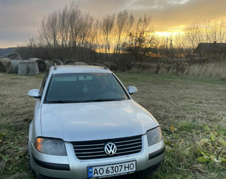 Серый Фольксваген Пассат, объемом двигателя 1.9 л и пробегом 427 тыс. км за 3750 $, фото 4 на Automoto.ua