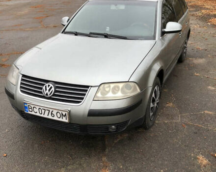 Серый Фольксваген Пассат, объемом двигателя 1.9 л и пробегом 295 тыс. км за 3700 $, фото 1 на Automoto.ua