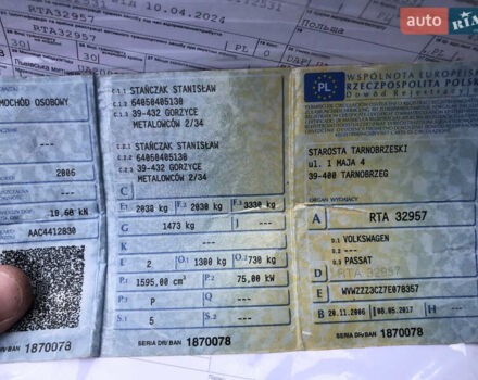 Сірий Фольксваген Пассат, об'ємом двигуна 1.6 л та пробігом 208 тис. км за 5450 $, фото 86 на Automoto.ua
