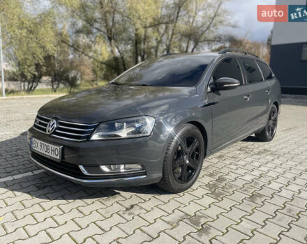 Серый Фольксваген Пассат, объемом двигателя 2 л и пробегом 217 тыс. км за 11300 $, фото 1 на Automoto.ua