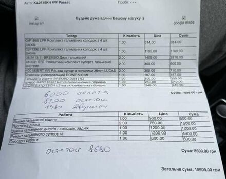 Серый Фольксваген Пассат, объемом двигателя 1.8 л и пробегом 172 тыс. км за 9800 $, фото 8 на Automoto.ua