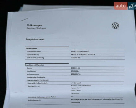 Сірий Фольксваген Пассат, об'ємом двигуна 2 л та пробігом 191 тис. км за 19777 $, фото 133 на Automoto.ua