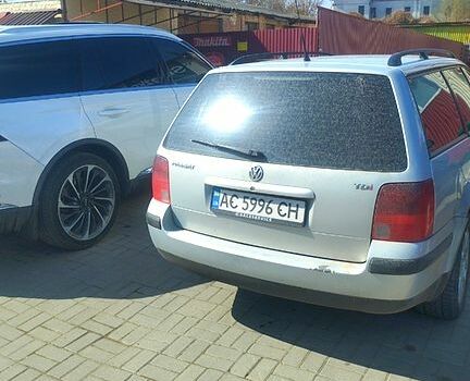 Серый Фольксваген Пассат, объемом двигателя 1.9 л и пробегом 347 тыс. км за 3850 $, фото 1 на Automoto.ua